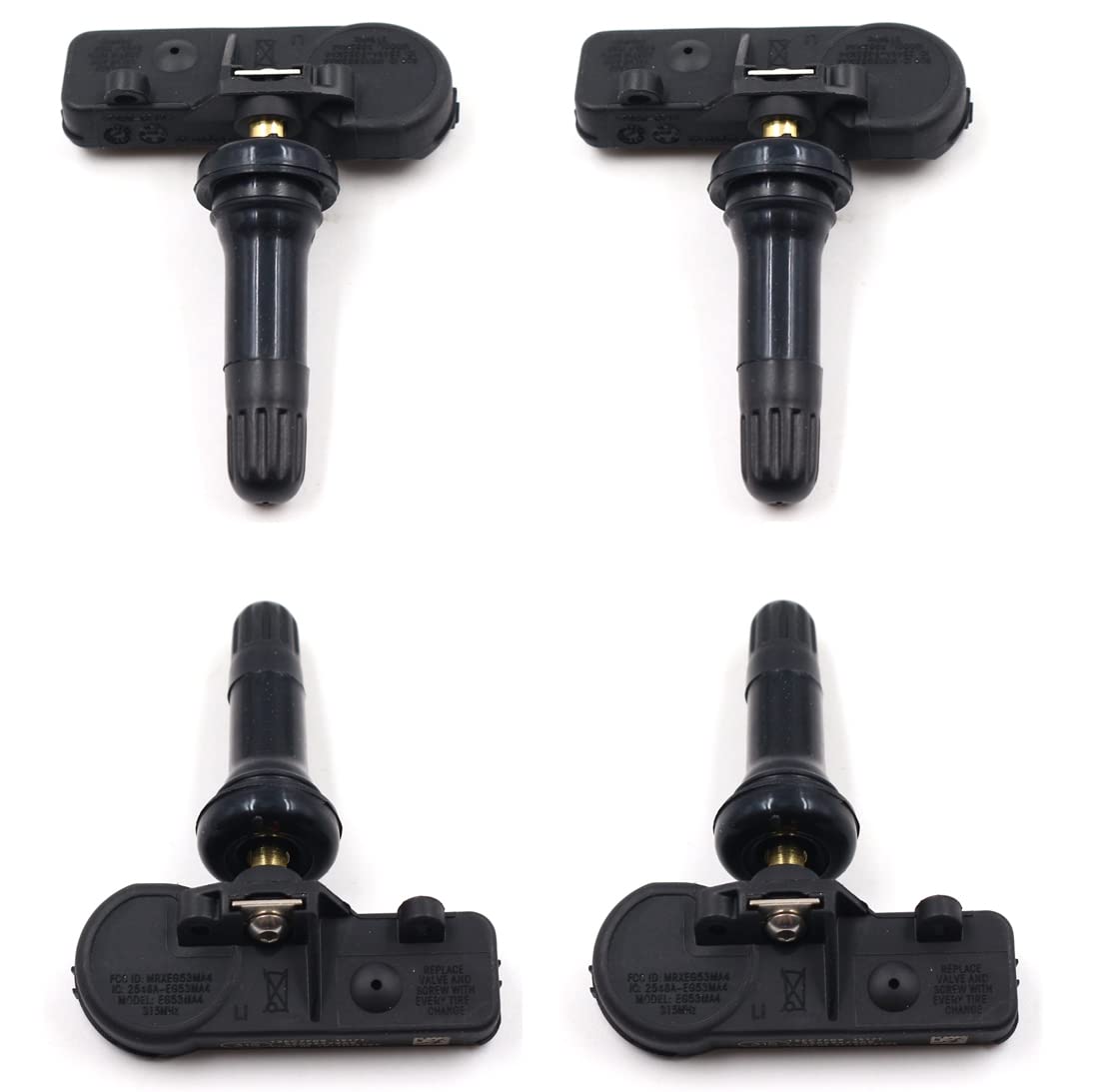 4PCS TPMS Tire Pressure Sensors 56029479AB 315MHz for Dodge Chrysler Jeep
