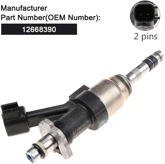 Fuel Injector 12668390 for Chevrolet Silverado, GMC Sierra, Yukon (2014–2019)