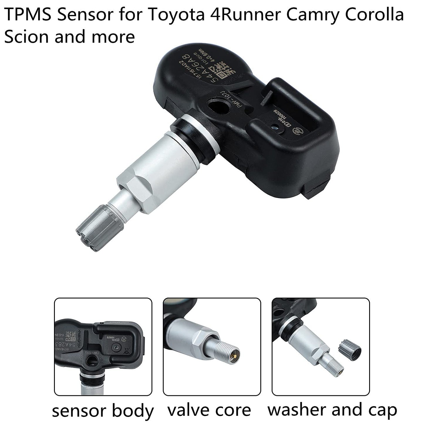 YAOPEI 4PCS TPMS Tire Pressure Sensors for Toyota & Lexus – 315MHz