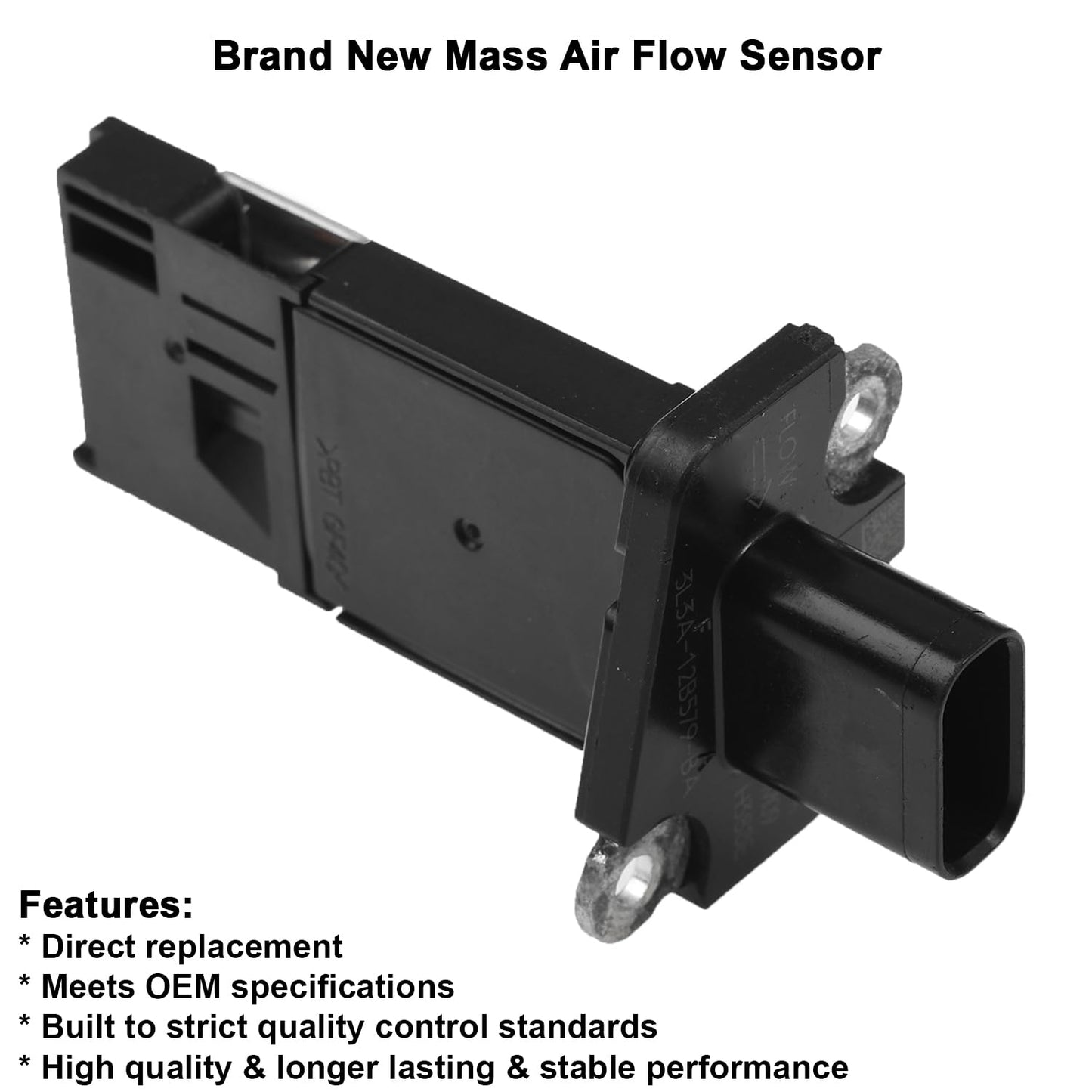 Mass Air Flow Sensor MAF for Ford Lincoln Mazda Mercury | Replaces 3L3A-12B579-BA