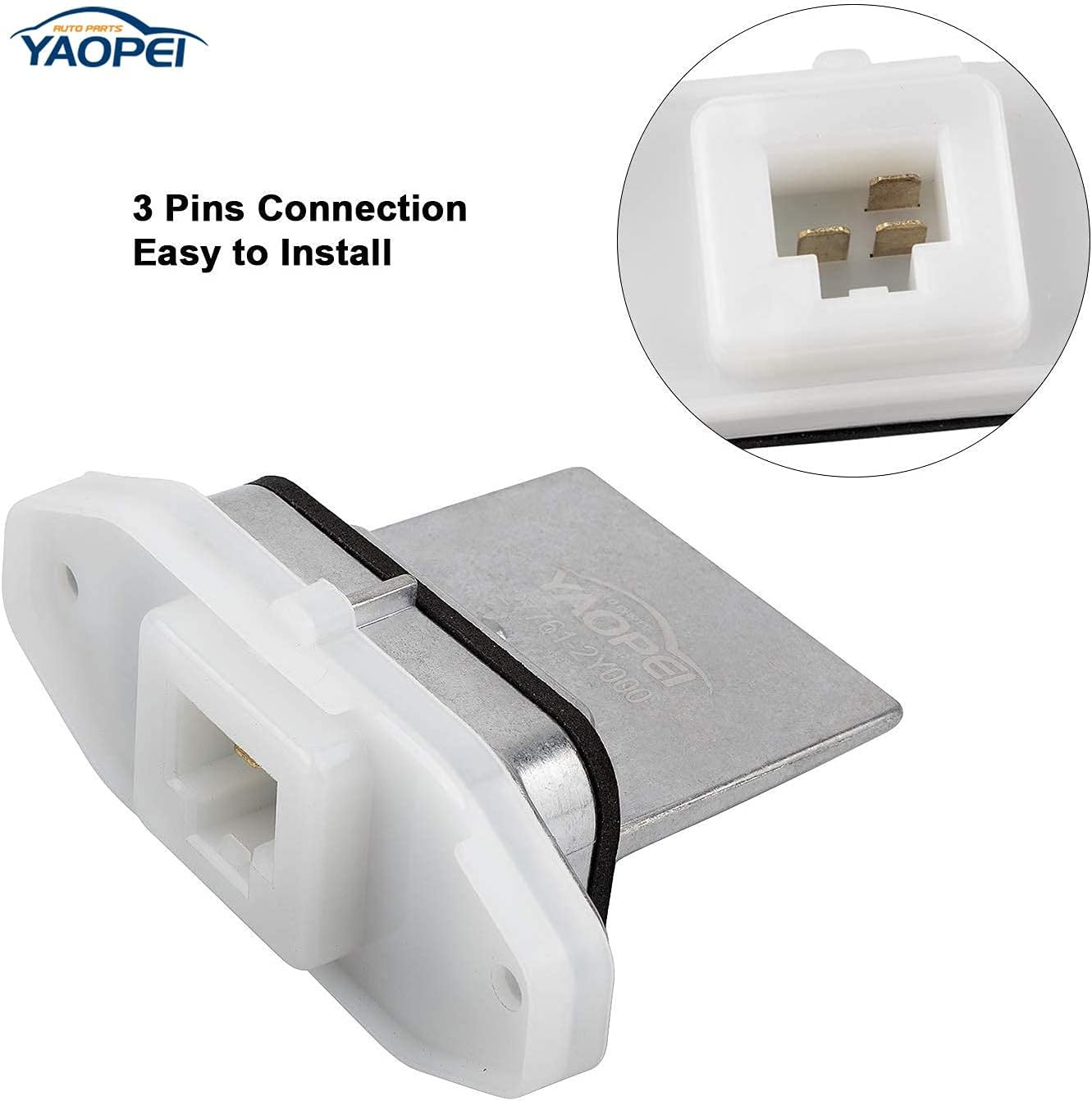 YAOPEI Blower Motor Resistor 27761-2Y000 for Nissan X-Trail Maxima Infiniti I35
