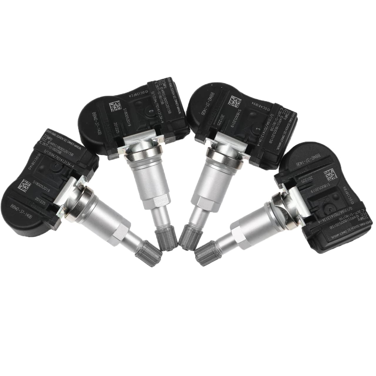 4pcs TPMS Tire Pressure Sensors BBM2-37-140B for Mazda 2 3 5 6 CX-7 CX-9