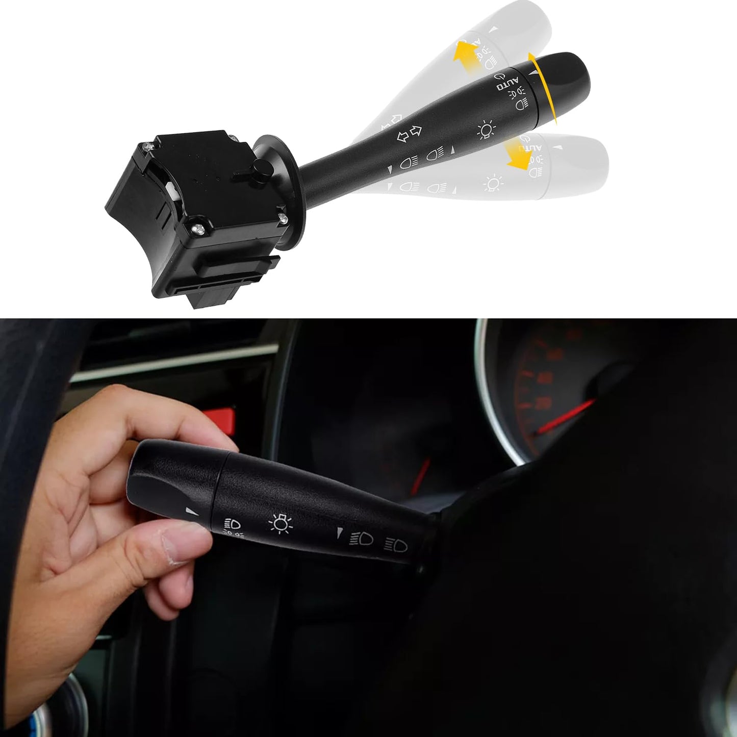Turn Signal Switch for Chevy Malibu 2004-2012, Pontiac G6 2005-2011, Saturn Aura