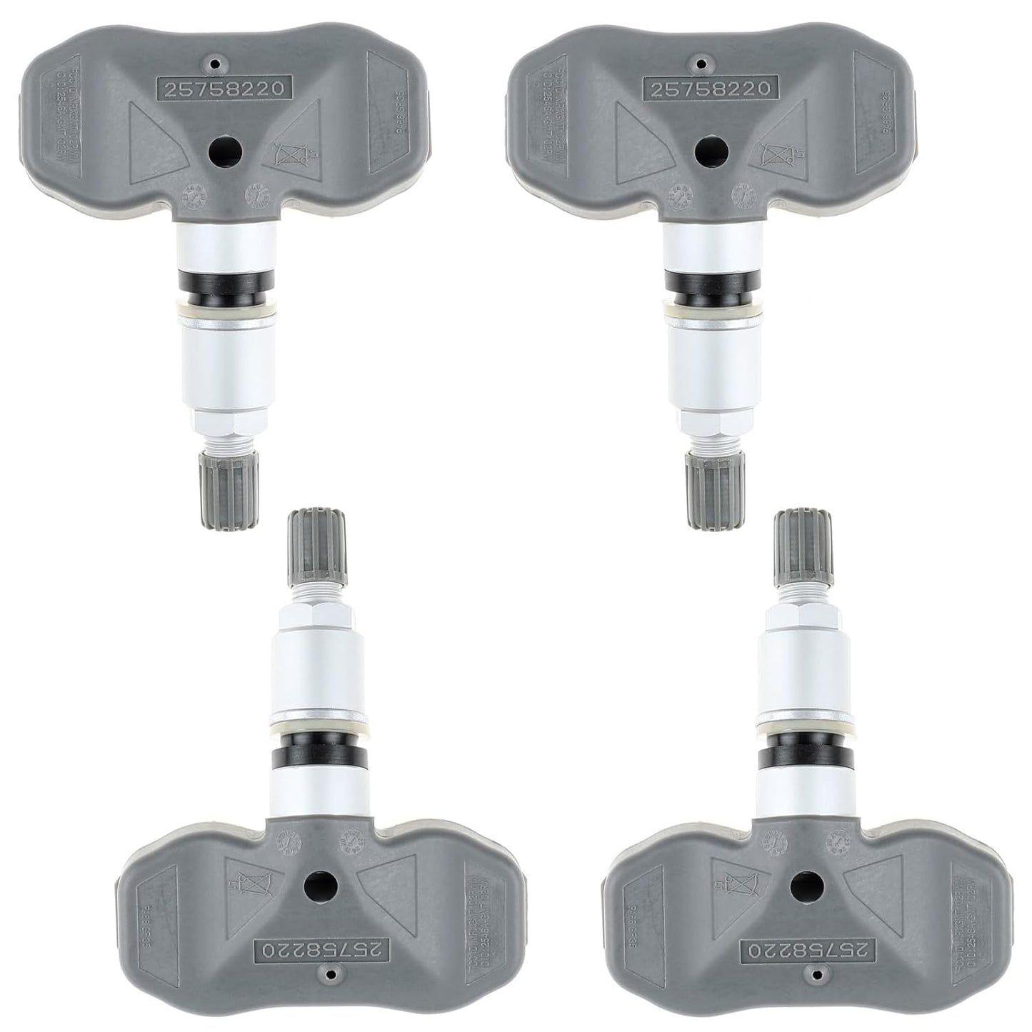 4PCS TPMS Tire Pressure Sensors 315MHz for Corvette, STS, XLR (2004–2009)