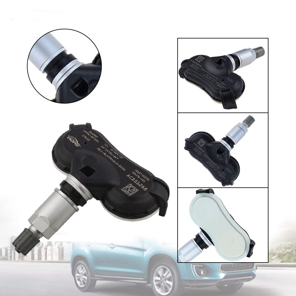 4PCS 315MHz TPMS Tire Pressure Sensors for Toyota Sienna Tundra Sequoia 42607-0C070