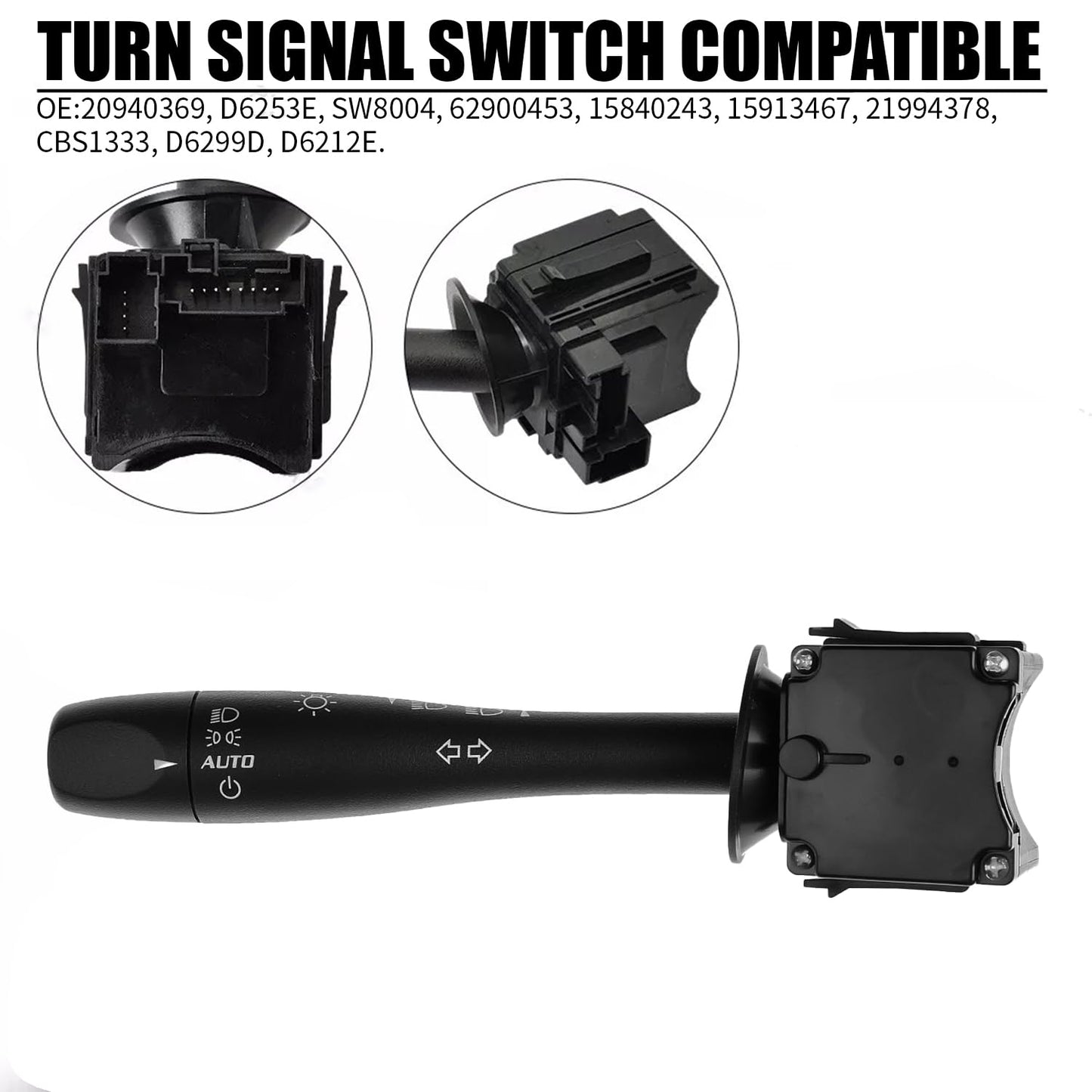Turn Signal Switch for Chevy Malibu 2004-2012, Pontiac G6 2005-2011, Saturn Aura