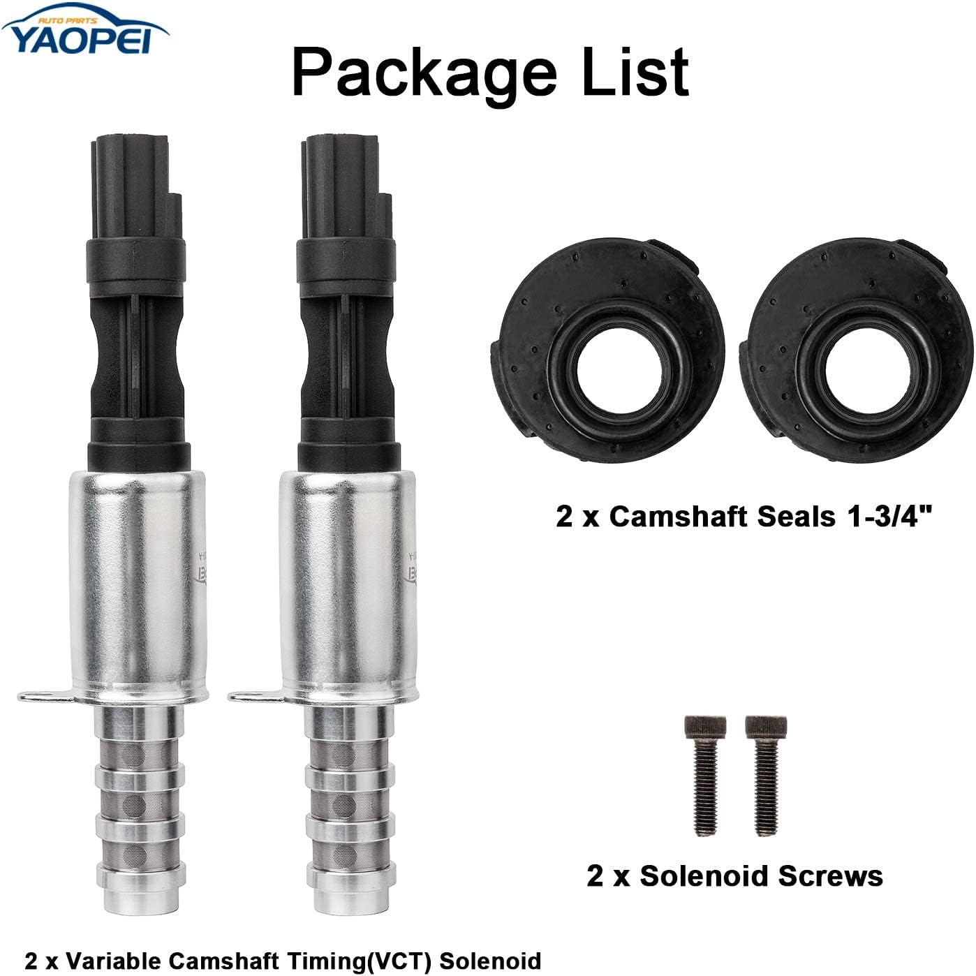 VCT Solenoid Kit for Ford F150 Mustang Expedition 4.6L 5.4L 2004-2008
