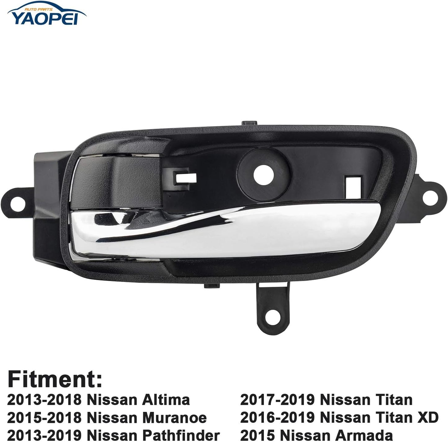 Front Rear Left Driver Side Interior Door Handle for Nissan (80671-3TA0D)