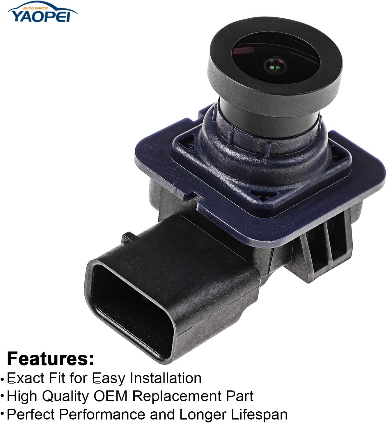 Rear View Backup Camera for Ford Explorer 2011–2015 with White Track Lines