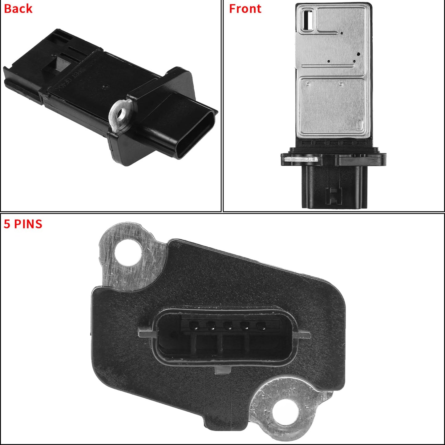 Mass Air Flow Sensor for Nissan & Infiniti | 22680-7S000 AF10141 MAF Meter