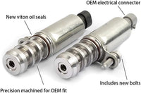 VVT Camshaft Solenoid Kit for GM 2.0L/2.2L/2.4L – Intake & Exhaust – Replaces 12655421 12655420