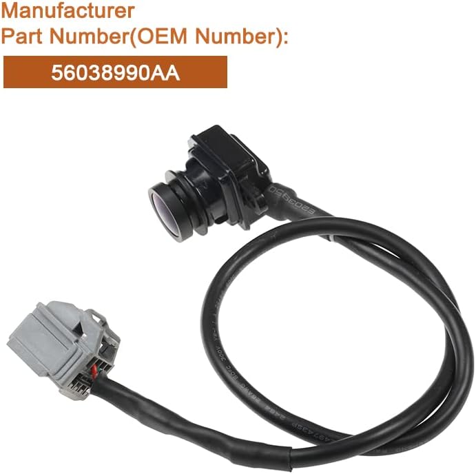 Rear View Backup Camera for 2013-2016 Dodge Dart – Replaces 56038990AA