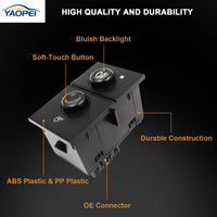 Cargo & Fog Lamp Switch for GMC Yukon, Silverado, Tahoe, Escalade 2003–2007 – Replaces 15143597
