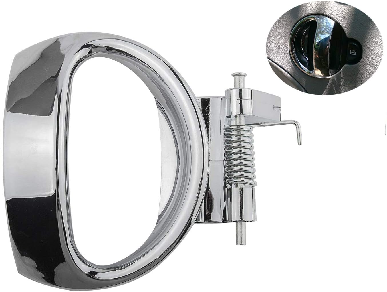 Manija Interior de la Puerta del Lado del Conductor para Chevrolet HHR 2006–2011 Cromo | YAOPEI