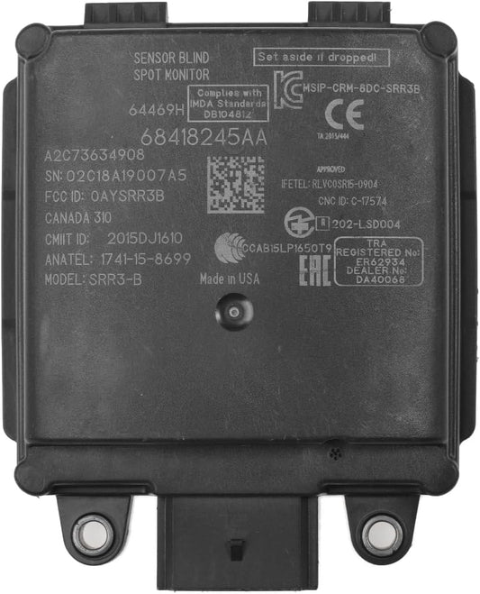 Blind Spot Radar Sensor 68418245AA for Jeep Grand Cherokee 2016–2019