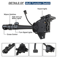 Turn Signal Wiper Dimmer Cruise Switch for GM, Chevy, Cadillac, GMC, 2002–2009