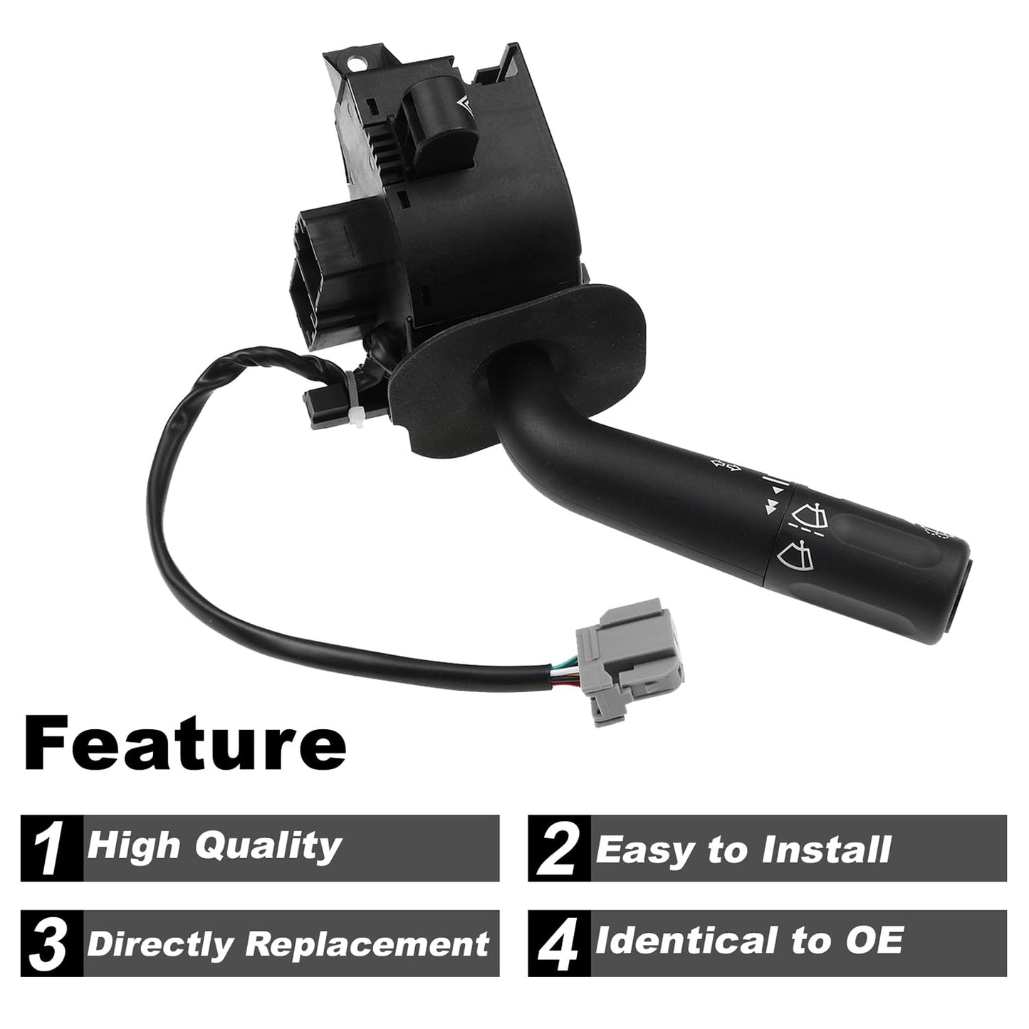 Turn Signal Wiper Switch for Ford F150 2005-2008, Lincoln Mark LT