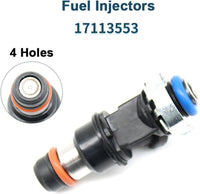 8PCS 4-Hole Fuel Injectors for Cadillac, Chevy & GMC 4.8L 5.3L 6.0L V8 | 2003–2006