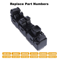 Master Power Window Switch for Chevy Silverado GMC Sierra 2003–2007