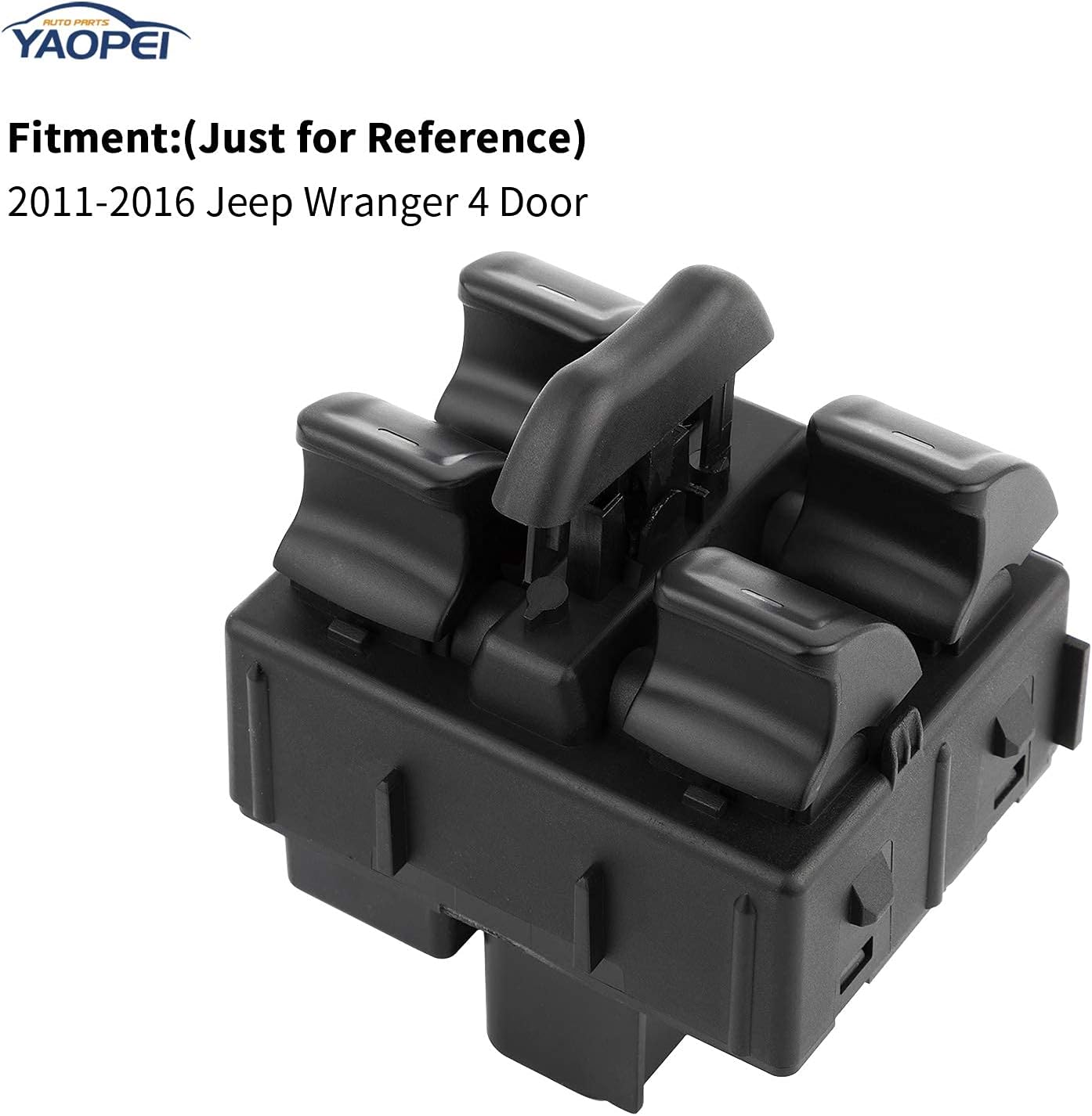 Master Power Window Switch for 2011-2016 Jeep Wrangler 4-Door | 68156217AA