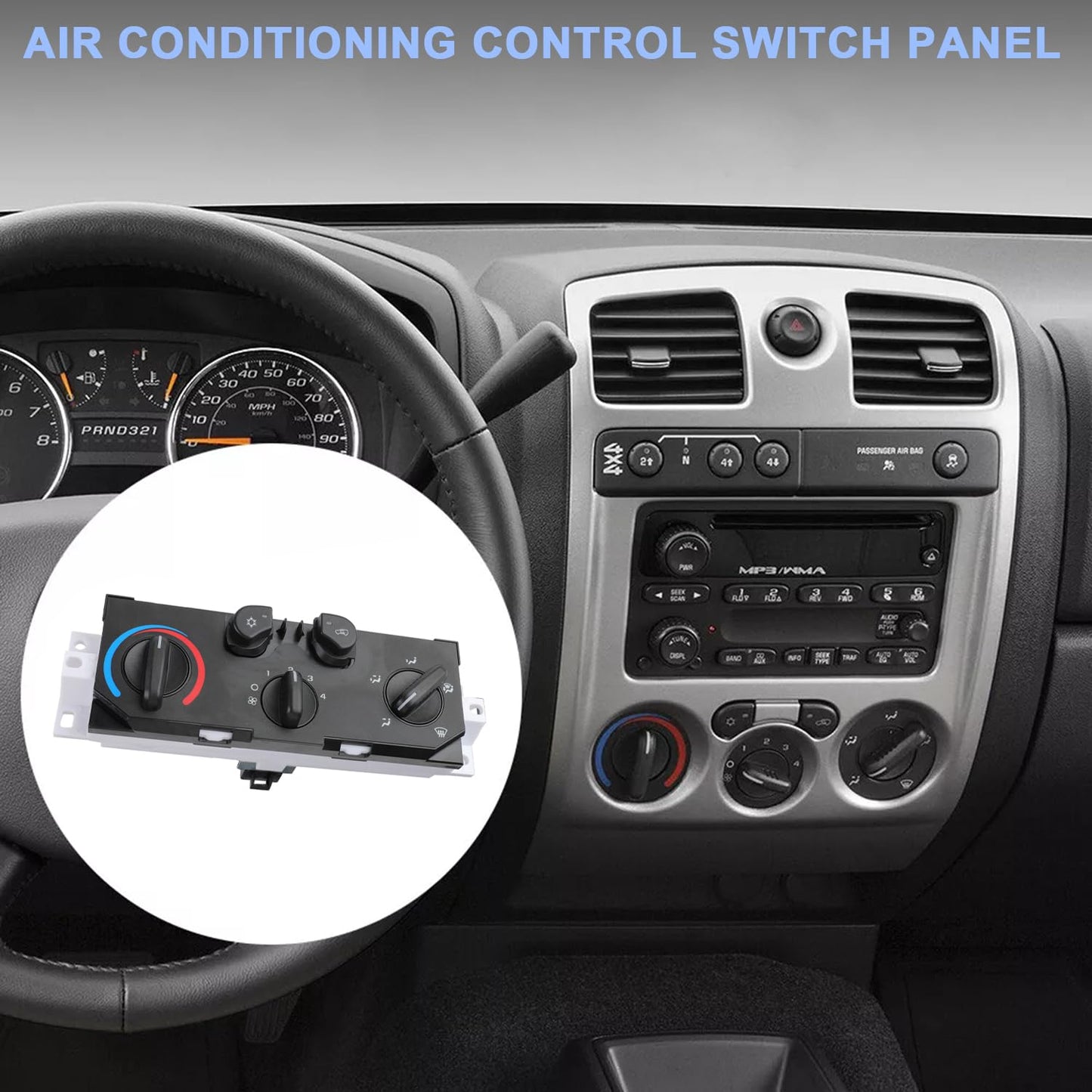 HVAC A/C Heater Control Switch for Chevy Colorado GMC Canyon 2004-2012