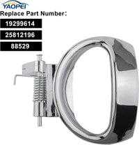 Manija Interior de la Puerta del Lado del Conductor para Chevrolet HHR 2006–2011 Cromo | YAOPEI