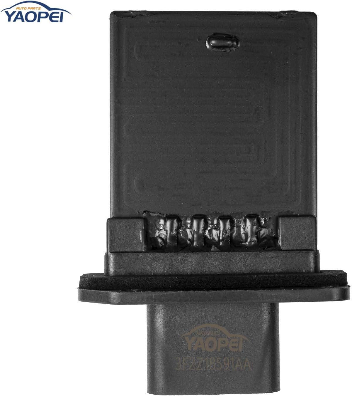 HVAC Blower Motor Resistor for Ford, Lincoln, Mercury – Replaces YH1715, 3F2Z-18591-AA