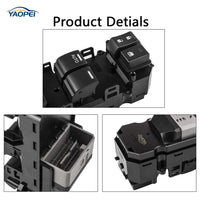 Front Left Power Window Switch for Honda Accord 2008–2012 | OEM Replacement