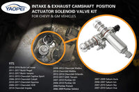 VVT Camshaft Solenoid Kit for GM 2.0L/2.2L/2.4L – Intake & Exhaust – Replaces 12655421 12655420