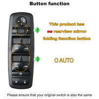 Front Left Power Window Switch for Dodge Dart, Chrysler 200, Jeep Cherokee (2013-2016)